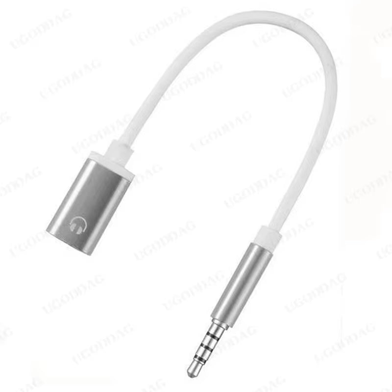 3.5Mm Headphone Adapter 3.5Mm Male to Type-C Female Headphone Converter Flat to round Analog Laptop
