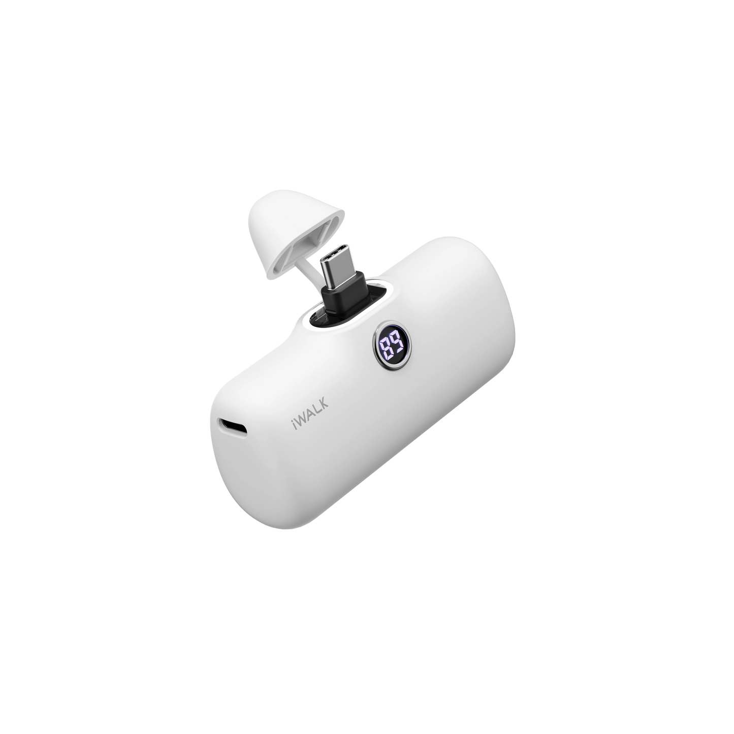 Iwalk 5000Mah Mini Fast - Charging Power Bank: LED Digital Display, Portable for on - the - Go, Ultra - Fast Power - Up