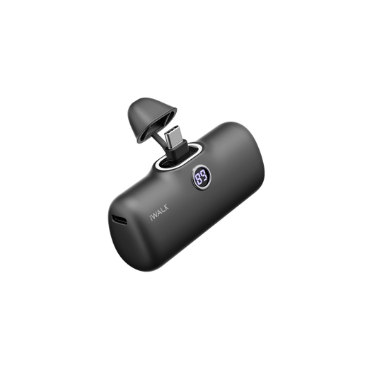 Iwalk 5000Mah Mini Fast - Charging Power Bank: LED Digital Display, Portable for on - the - Go, Ultra - Fast Power - Up